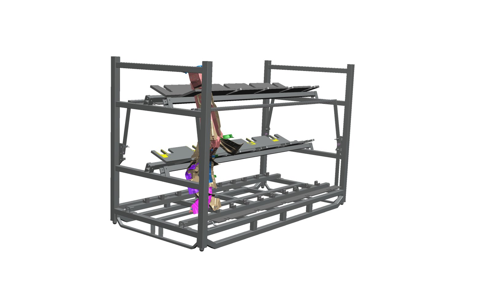 Design-Serial Production Part Rack